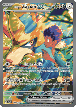 Hop's Zacian ex - Special Illustration Rare