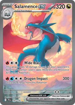 Salamence ex - Special Illustration Rare