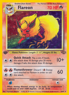 Flareon - Rare Holo