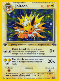 Jolteon - Rare Holo