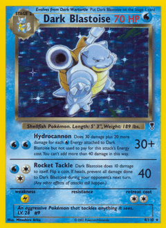 Dark Blastoise - Rare Holo