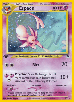 Espeon - Rare Holo