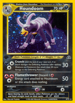 Houndoom - Rare Holo