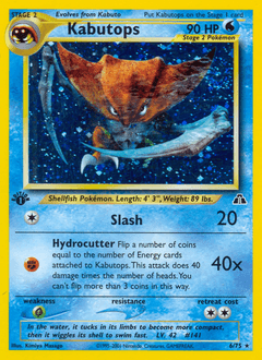 Kabutops - Rare Holo