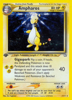 Ampharos - Rare Holo