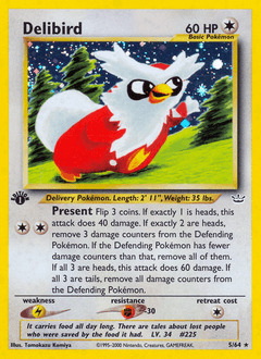 Delibird - Rare Holo