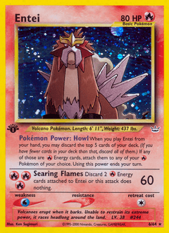Entei - Rare Holo