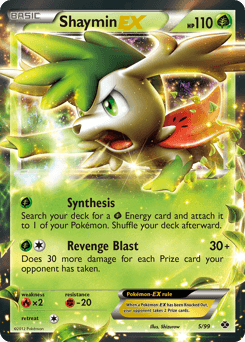 Shaymin-EX - Rare Holo EX