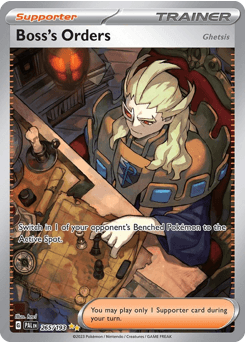Boss's Orders (Ghetsis) - Special Illustration Rare