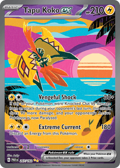 Tapu Koko ex - Special Illustration Rare