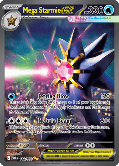 Mega Starmie ex - Special Illustration Rare