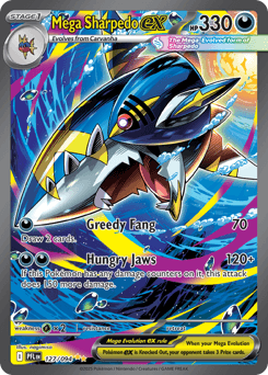 Mega Sharpedo ex - Special Illustration Rare