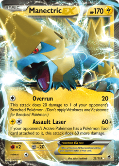 Manectric-EX - Rare Holo EX