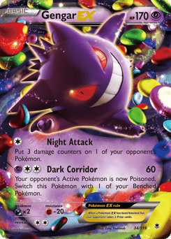 Gengar-EX - Rare Holo EX