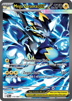 Mega Zeraora ex - Special Illustration Rare