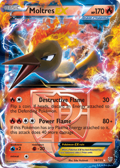 Moltres-EX - Rare Holo EX
