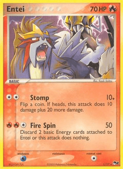 Entei - Rare