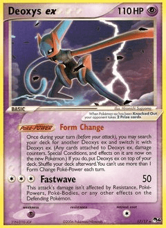 Deoxys ex - Rare
