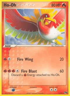 Ho-Oh - Rare