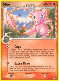 Mew δ - Rare