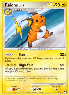 Raichu - Rare