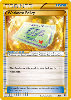 Weakness Policy - Rare Secret