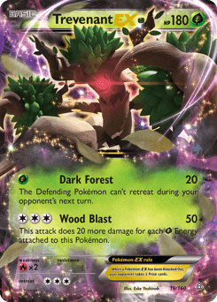 Trevenant-EX - Rare Holo EX