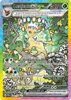 Leafeon ex - Special Illustration Rare