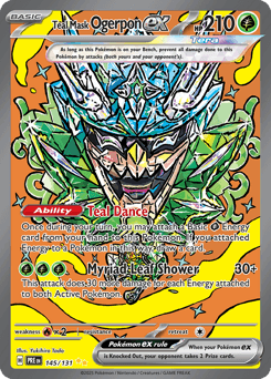 Teal Mask Ogerpon ex - Special Illustration Rare