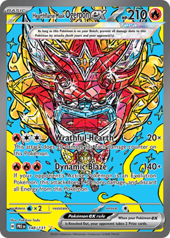 Hearthflame Mask Ogerpon ex - Special Illustration Rare