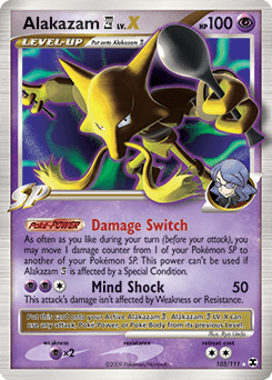 Alakazam E4 LV.X - Rare Holo LV.X