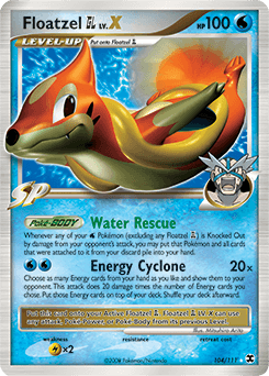 Floatzel GL LV.X - Rare Holo LV.X