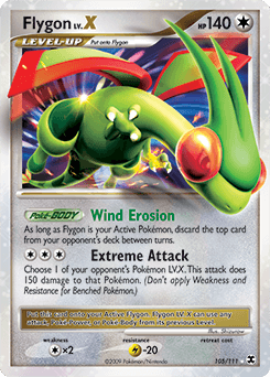 Flygon LV.X - Rare Holo LV.X