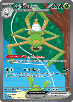 Spidops ex - Special Illustration Rare