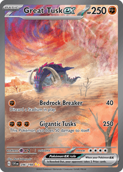 Great Tusk ex - Special Illustration Rare