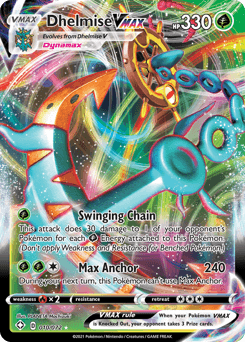 Dhelmise VMAX - Rare Holo VMAX