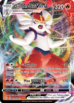 Cinderace VMAX - Rare Holo VMAX