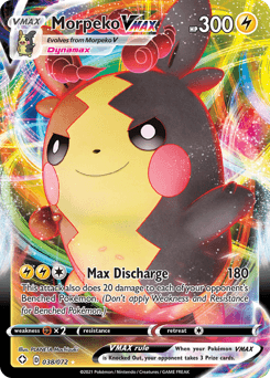 Morpeko VMAX - Rare Holo VMAX