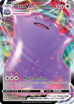 Ditto VMAX - Rare Holo VMAX