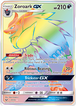 Zoroark-GX - Rare Rainbow