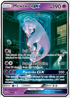 Mewtwo-GX - Rare Secret