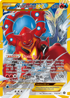 Volcanion-EX - Rare Secret