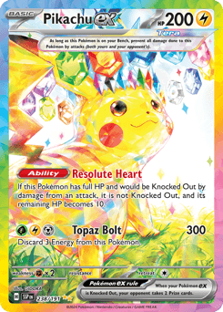 Pikachu ex - Special Illustration Rare