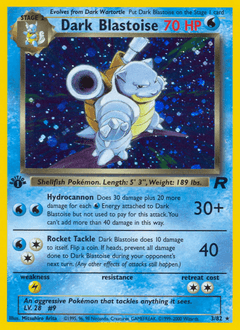 Dark Blastoise - Rare Holo