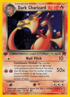 Dark Charizard - Rare Holo