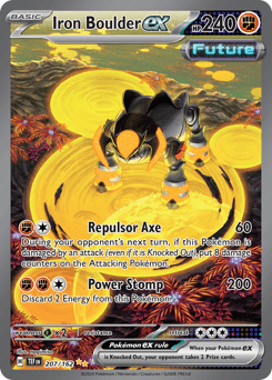 Iron Boulder ex - Special Illustration Rare