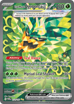 Teal Mask Ogerpon ex - Special Illustration Rare