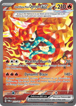 Hearthflame Mask Ogerpon ex - Special Illustration Rare