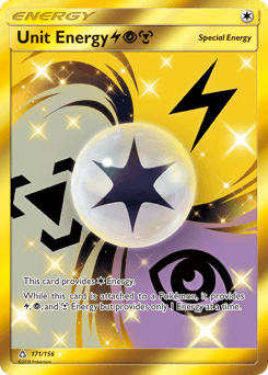 Unit Energy LightningPsychicMetal - Rare Secret