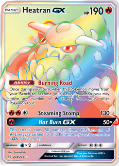 Heatran-GX - Rare Rainbow